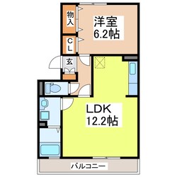 メゾンセレナの物件間取画像